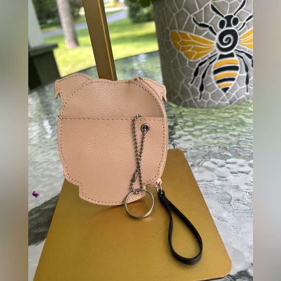 Rolf’s leather Bulldog Face coin purse. - Picture 2 of 4